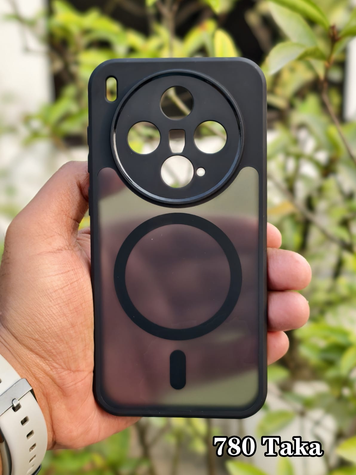 Vivo X300 Semi Transparent magnetic Premium Case